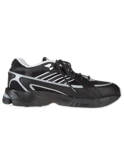 Leder-Sportschuhe "NSRC Exomniac Cushion" in Schwarz