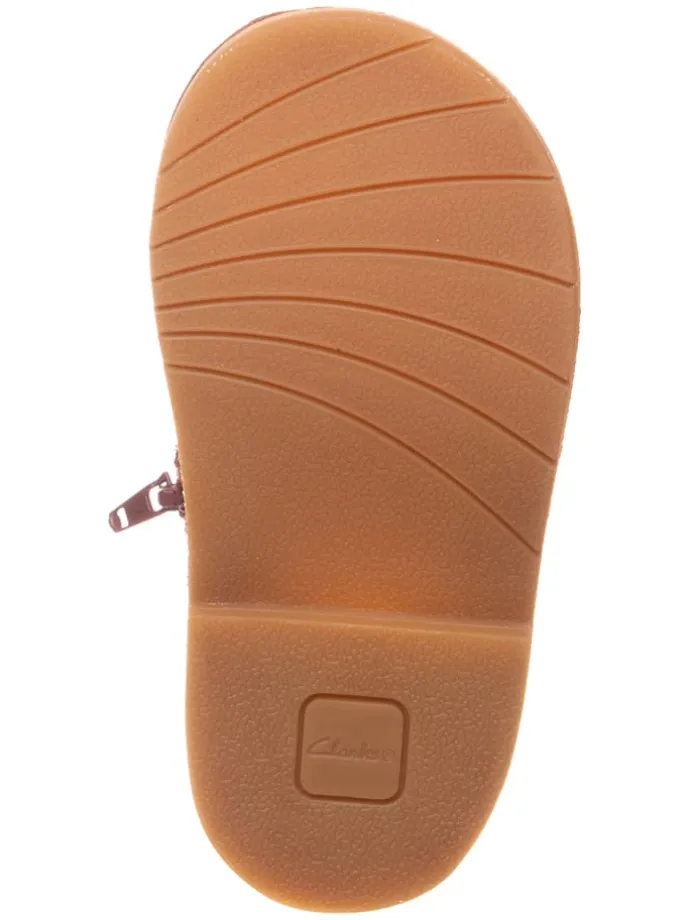 Leder-Stiefel "Comet Pop" in Bordeaux