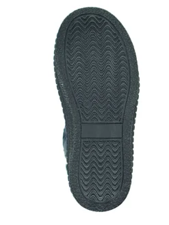 Leder-Stiefel in Blau