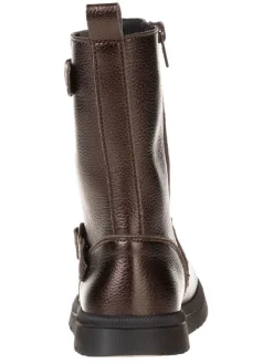 Leder-Stiefel in Braun