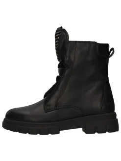 Lederstiefel in Schwarz