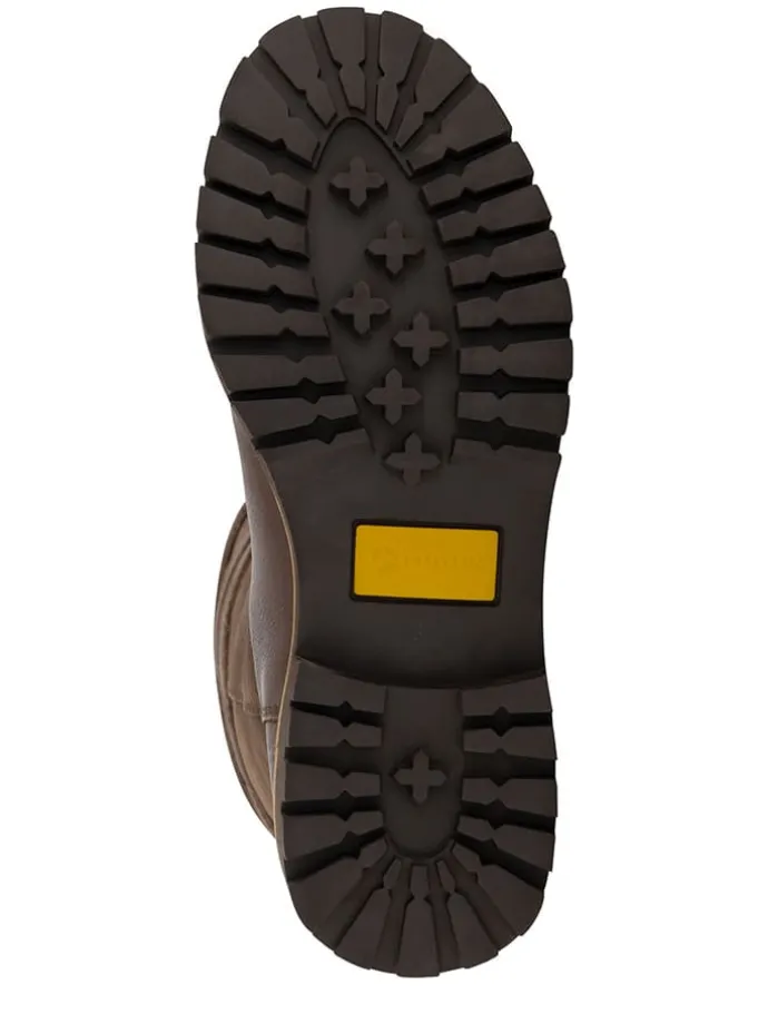 Leder-Stiefel "Norway" in Braun