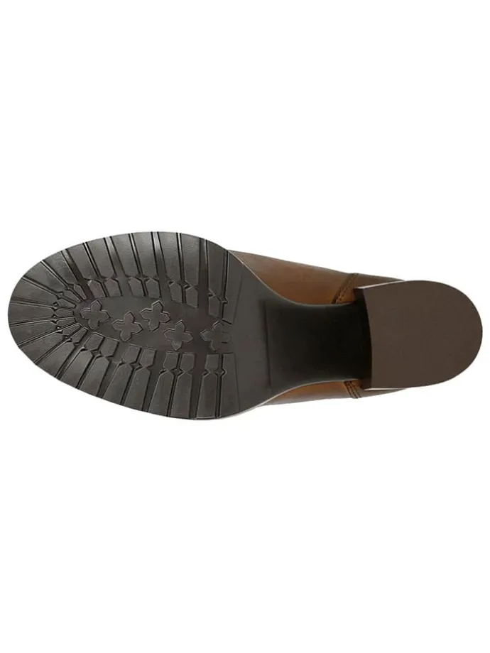 Leder-Stiefeletten in Braun