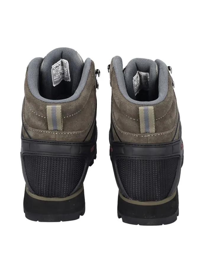 Leder-Trekkingboots "Moon" in Braun/ Grau