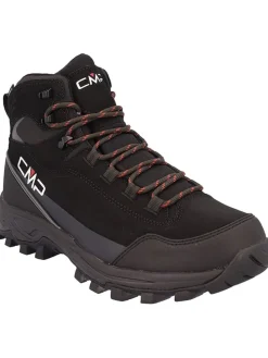 Leder-Trekkingboots "Myzar Mid" in Schwarz
