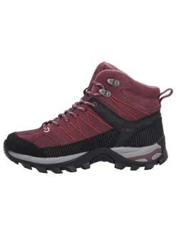 Leder-Trekkingboots "Rigel" in Bordeaux