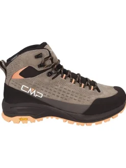 Leder-Trekkingboots "Vertyx Mid" in Taupe/ Schwarz