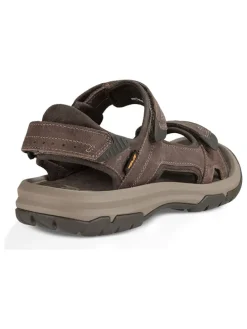 Leder-Trekkingsandalen "Langdon" in Braun