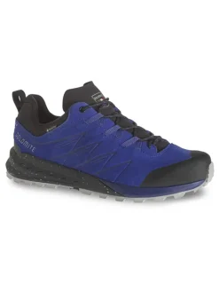 Leder-Trekkingschuhe "Croda Nera GTX" in Blau