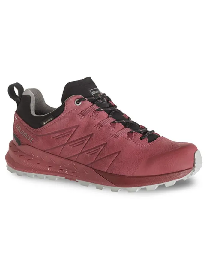Leder-Trekkingschuhe "Croda Nera GTX" in Rot