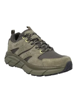 Leder-Trekkingschuhe "Kamsel" in Khaki