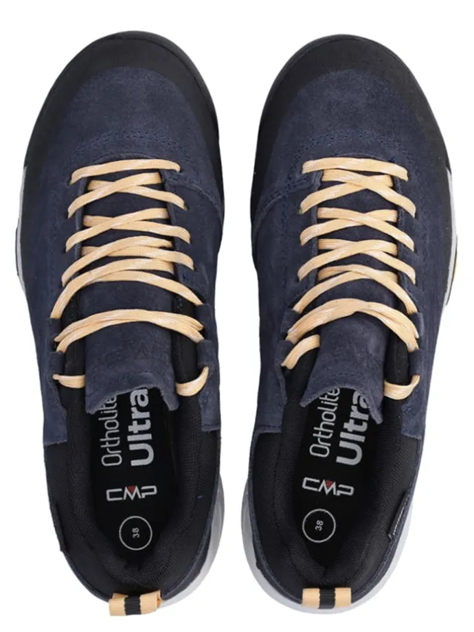 Leder-Trekkingschuhe "Mintaka" in Dunkelblau