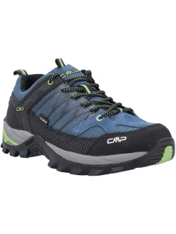 Leder-Trekkingschuhe "Rigel" in Blau