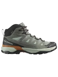 Leder-trekkingschuhe "X Ultra 360 GTX" in Grau/ Schwarz