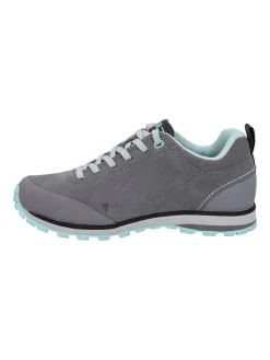 Leder-Wanderschuhe "Elettra" in Grau