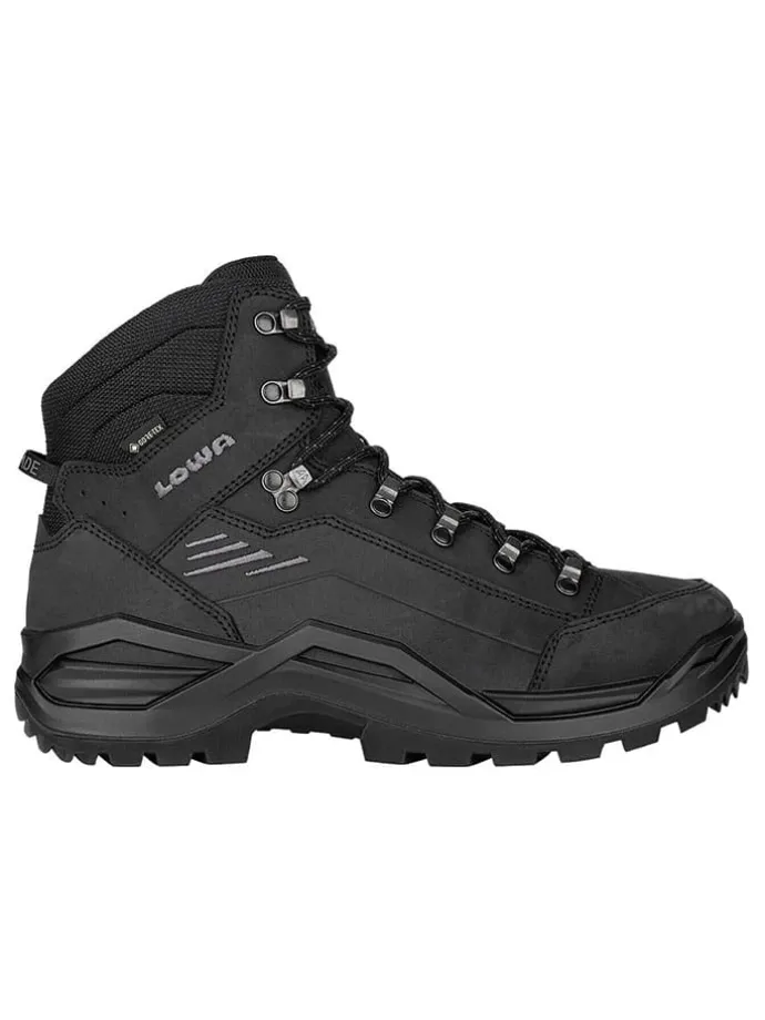 Leder-Wanderschuhe "Renegade Evo GTX Mid" in Schwarz