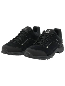 Leder-Wanderschuhe "Sajvva GTX Low" in Schwarz