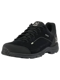 Leder-Wanderschuhe "Sajvva GTX Low" in Schwarz