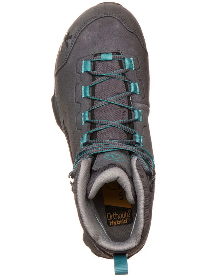 Leder-Wanderschuhe "TX Hike GTX" in Grau/ Hellblau