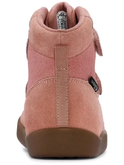 Leder-Winterboots "Bobbie" in Rosa