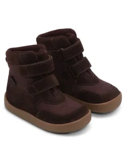 Leder-Winterboots "Bobbie" in Braun