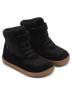 Leder-Winterboots "Brooklyn" in Schwarz