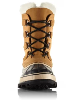 Leder-Winterboots "Caribou" in Hellbraun