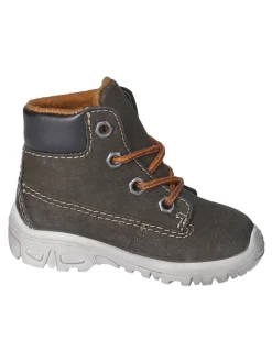 Leder-Winterboots "Dean-S" in Khaki