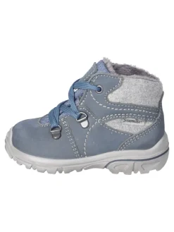 Leder-Winterboots "Desse" in Blau
