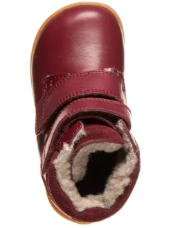 Leder-Winterboots in Bordeaux