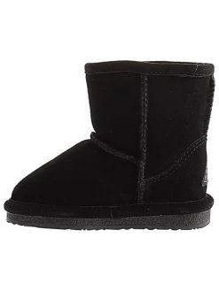 Leder-Winterboots "Luna" in Schwarz