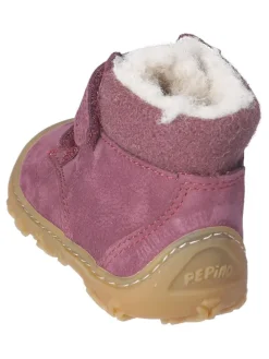 Leder-Winterboots "Nico" in Pink