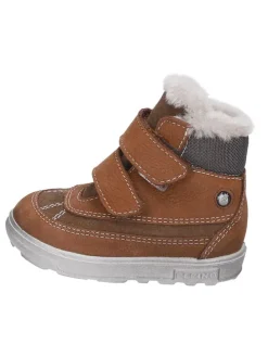 Leder-Winterboots "Pedro" in Hellbraun