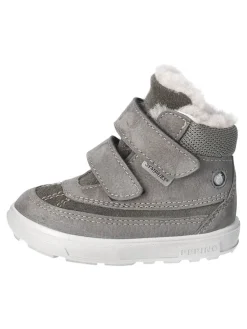 Leder-Winterboots "Pedro" in Grau