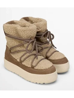 Leder-Winterboots 