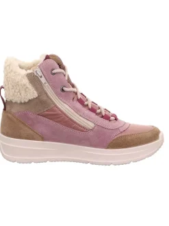 Leder-Winterboots "Sprinter" in Rosa