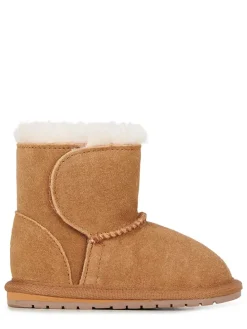 Leder-Winterboots "Toddle" in braun
