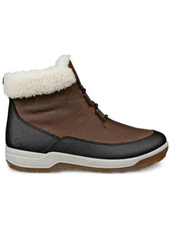Leder-Winterboots "Trace Lite" in Hellbraun/ Schwarz
