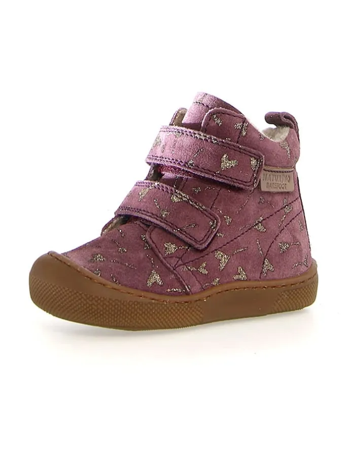 Leder-Winterboots "Wigghi" in Pink