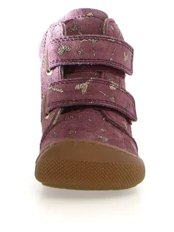 Leder-Winterboots "Wigghi" in Pink