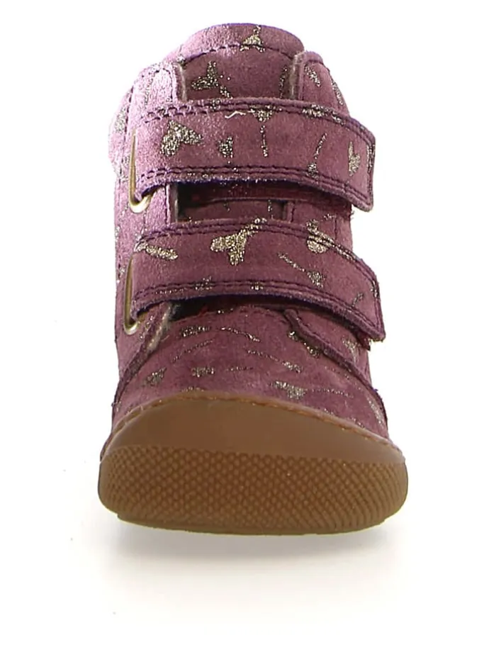 Leder-Winterboots "Wigghi" in Pink