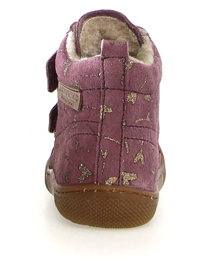 Leder-Winterboots "Wigghi" in Pink