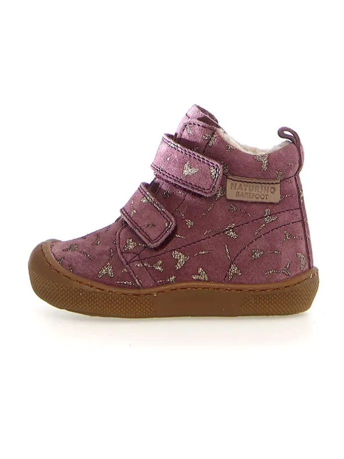 Leder-Winterboots "Wigghi" in Pink
