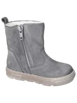 Leder-Winterstiefel "Ciry S" in Grau