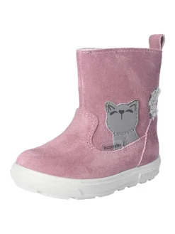 Leder-Winterstiefel "Corina-S" in Rosa