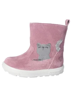 Leder-Winterstiefel "Corina-S" in Rosa
