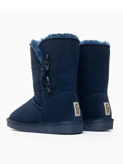 Leder-Winterstiefel