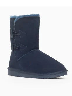 Leder-Winterstiefel