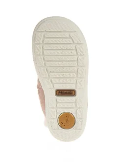 Leder-Winterstiefel in Rosa