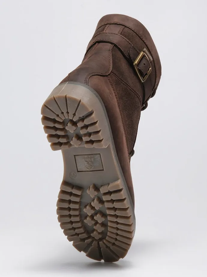 Leder-Winterstiefel "Roguemid" in Braun